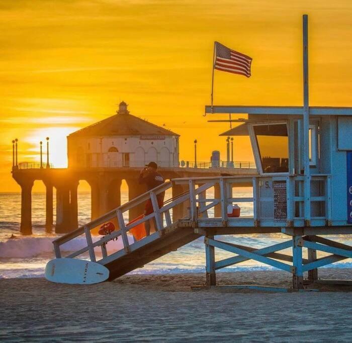 Brand New Ocean-View Beach Home Steps To The Sand! Manhattan Beach Exterior foto